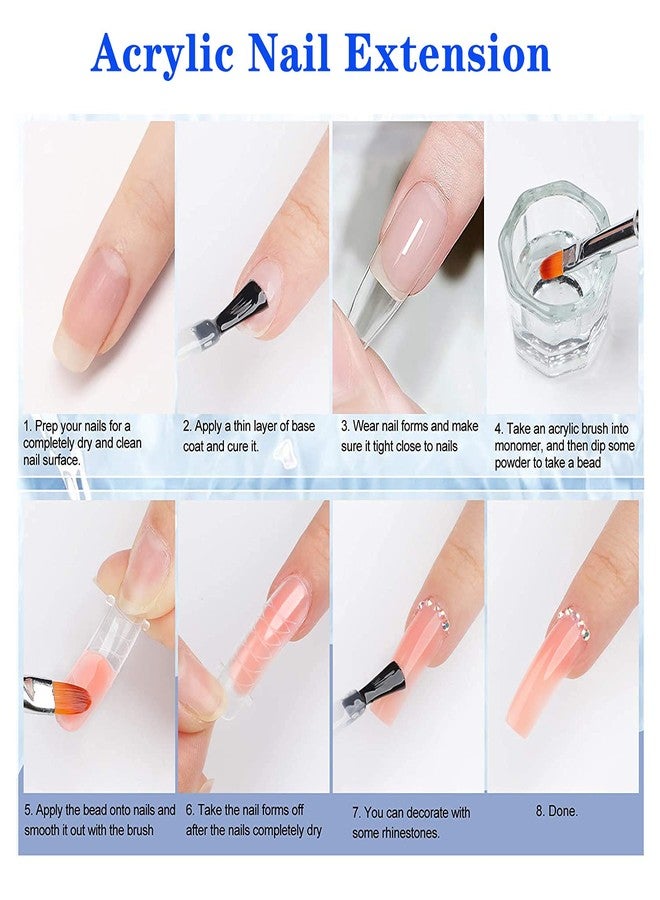 MAGIC ARMOR Acrylic Liquid Monomer - 150ml Professional Acrylic Monomer for Nail System Kit, Quick-Dry for Nail Extensions - Image 5